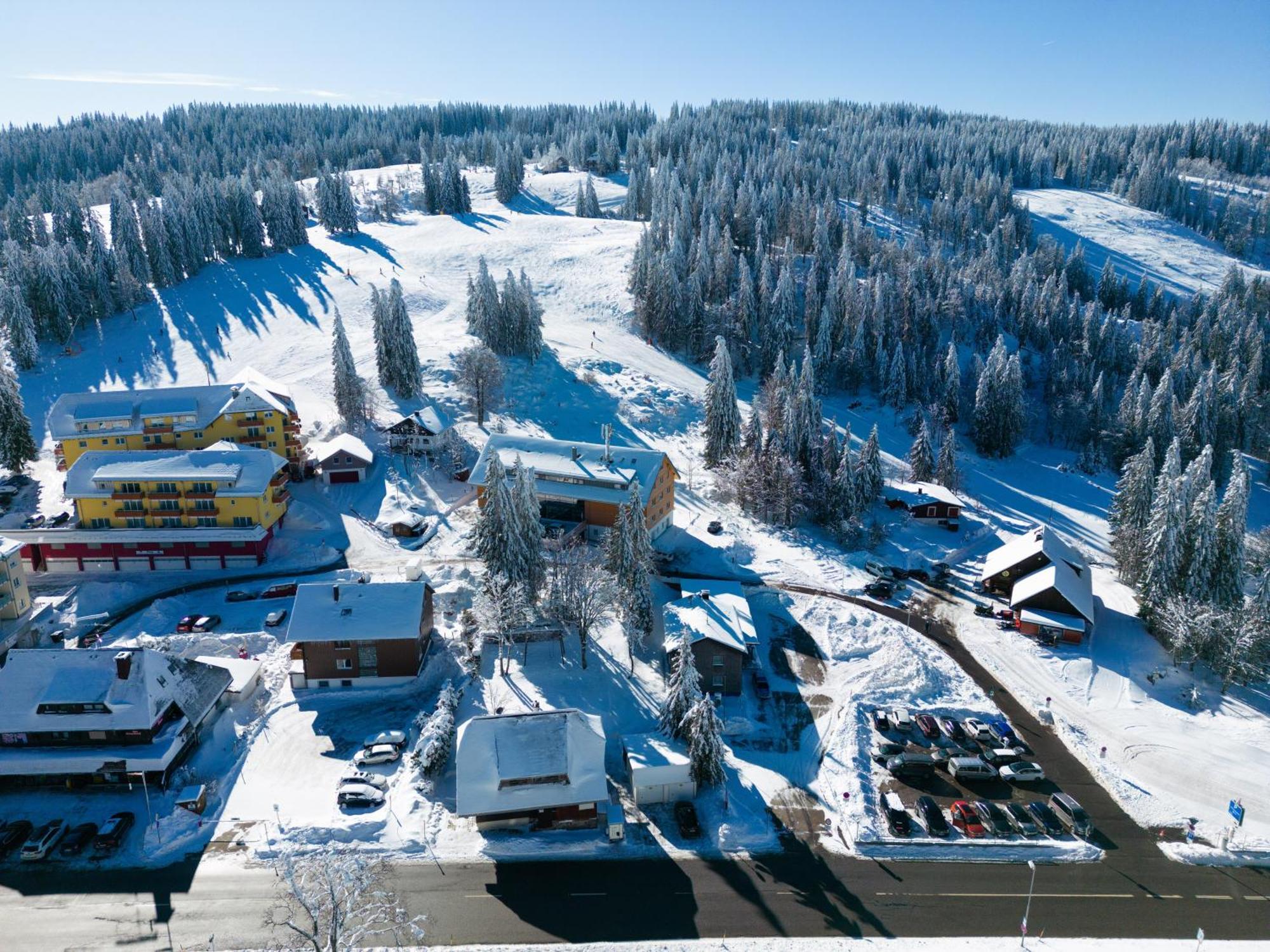 Kleineauszeit3, Feldberg, Direkt An Skipiste, Mit Sauna フェルトベルク エクステリア 写真